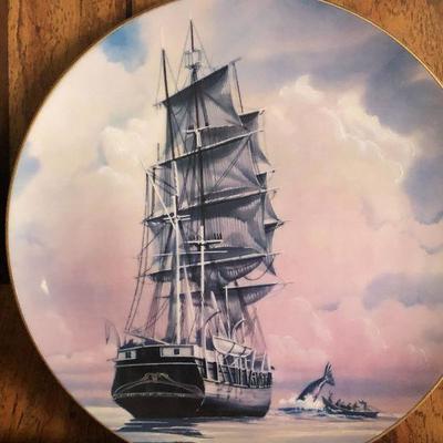 F63: Great American Sailing Ships Plate Collection