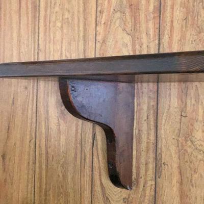 F65: Wood Wall Shelves 