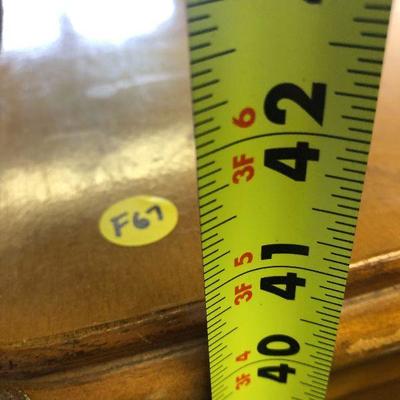 F67: Small Wood Dresser