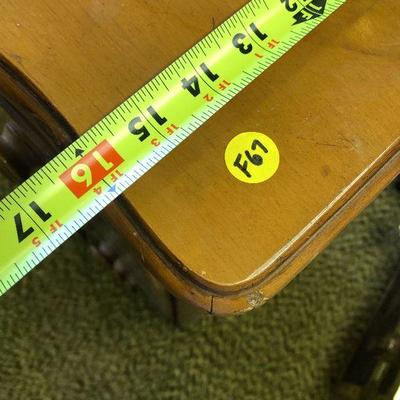 F67: Small Wood Dresser