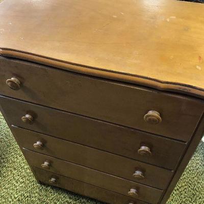 F67: Small Wood Dresser