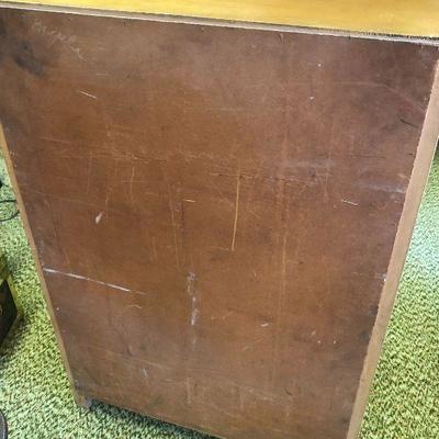 F67: Small Wood Dresser