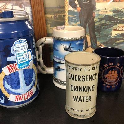 F72: Navy Decor, Mugs and More