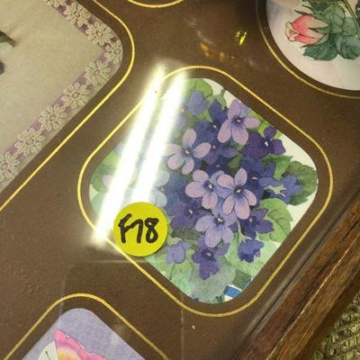 F78:  Metal Flowers Yard Art