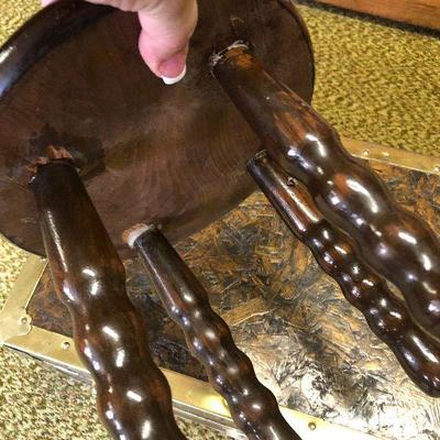 F84: Vintage Trunk and Stool