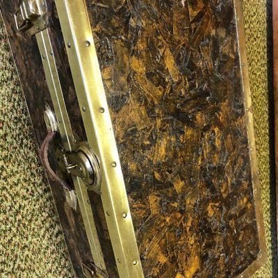 F84: Vintage Trunk and Stool