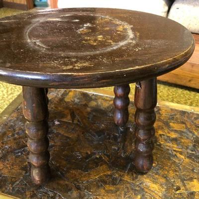 F84: Vintage Trunk and Stool