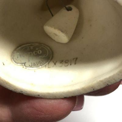 C34: Vintage Marked Napco Japan Angel Ornament