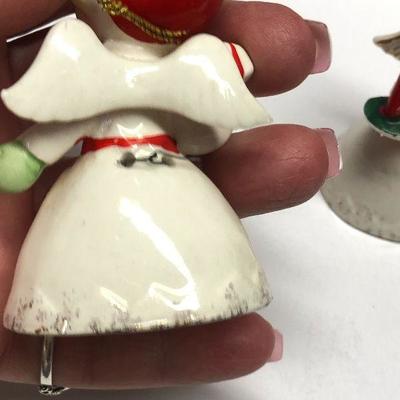 C34: Vintage Marked Napco Japan Angel Ornament