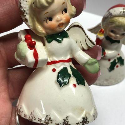 C34: Vintage Marked Napco Japan Angel Ornament