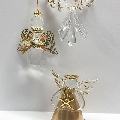 C47: Glass Angel Ornaments