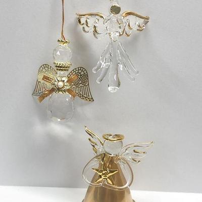 C47: Glass Angel Ornaments