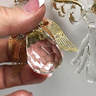 C47: Glass Angel Ornaments