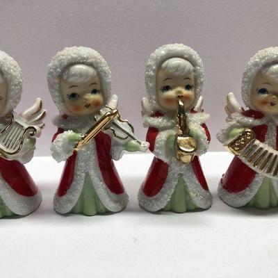 C35: Vintage Japan Angels with Instruments