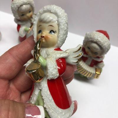 C35: Vintage Japan Angels with Instruments