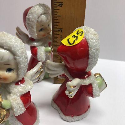 C35: Vintage Japan Angels with Instruments