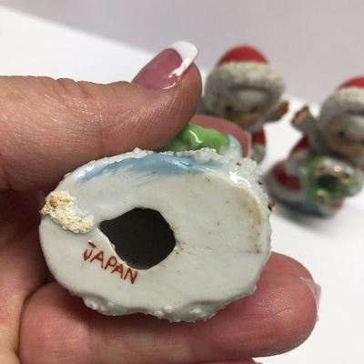 C36: Vintage Angels with Wreaths Made in Japan