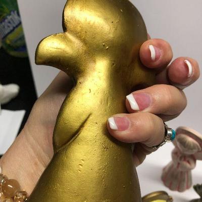 C37: Vintage Mid Century Ceramic Colorful Angels