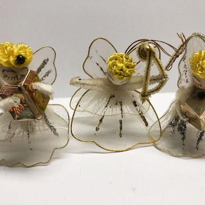 C39: Vintage Angel Ornaments Unique