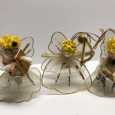 C39: Vintage Angel Ornaments Unique