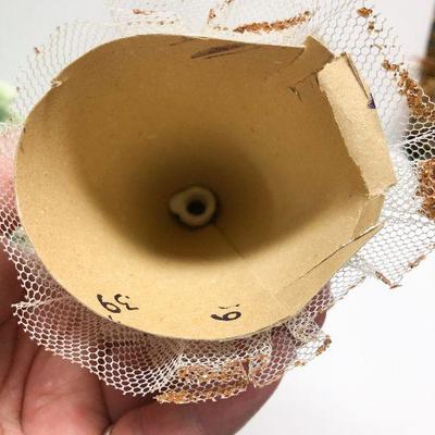 C40: Vintage Holland Mold Small Christmas Tree and Angel