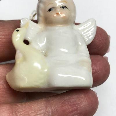 C41: Vintage Angels with Animals (Duck, Bunny and More)