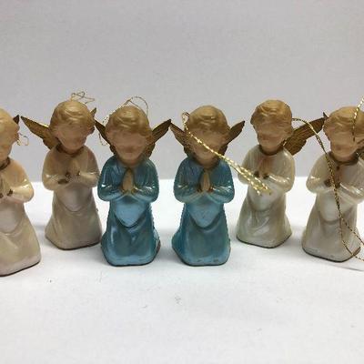 C42: Hong Kong Vintage Praying Angels Ornaments