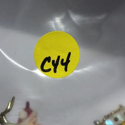 C44: Vintage Hanging Ornaments Santa and More