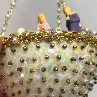 C44: Vintage Hanging Ornaments Santa and More