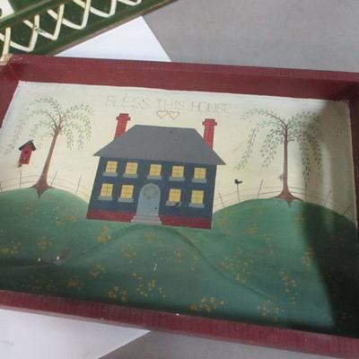 Lot 182 - Serving Trays