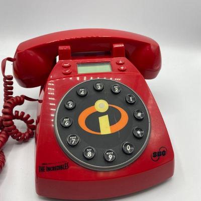 The Incredibles SBC Push Button Phone