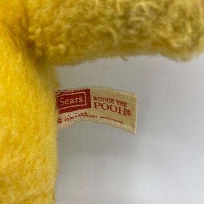 Vintage Sears Winnie The Pooh Plush Bear