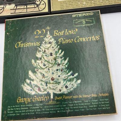 Vintage 4 Track Reel to Reel Christmas Holiday Music