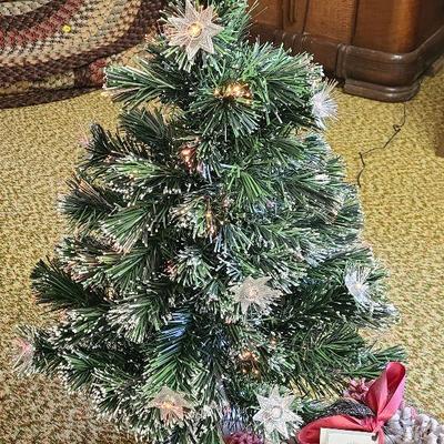 C14: Fiber Optic Christmas Tree, Firestarter Pine Cones and more