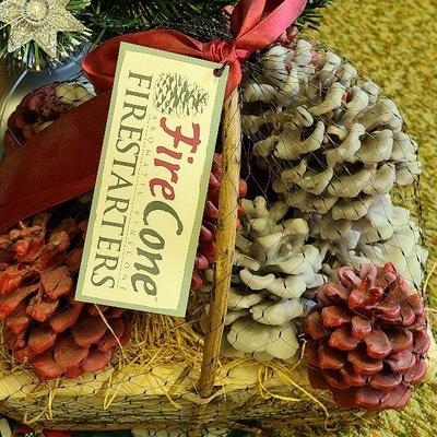 C14: Fiber Optic Christmas Tree, Firestarter Pine Cones and more