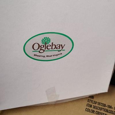 C17: Color Glow Crystal Candle Holder and Votive Mirror