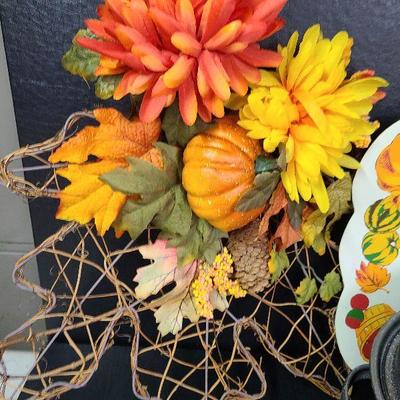 C18: Fall Table Decorations and Turkey Pan