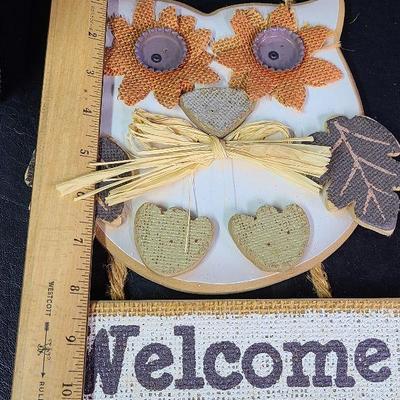 C231: Fall/ Thanksgiving Decorations and Candle