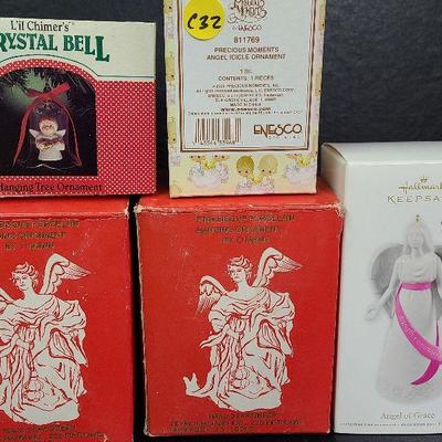 C232: Precious Moments Ornaments, Hallmarks and more