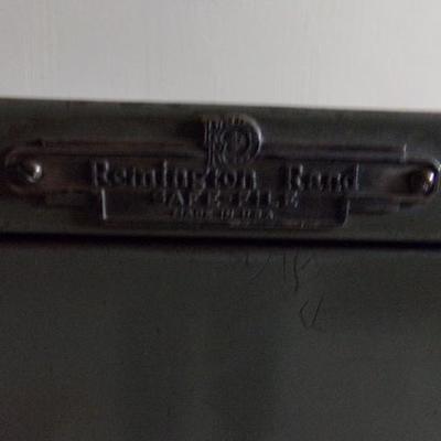 LOT 6 REMINGTON RAND SAFE FILE