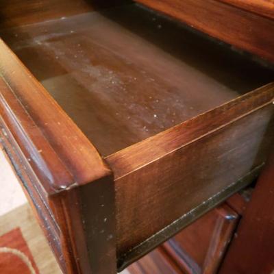 2-217: Vintage Small Wood Dresser