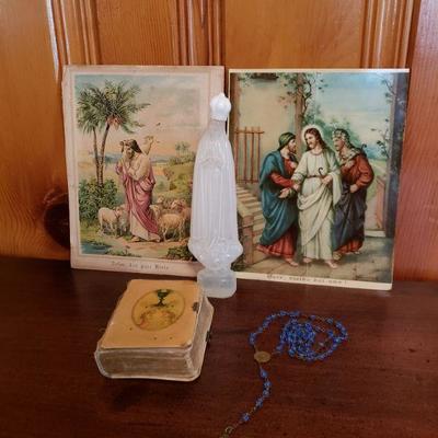 2-219: Vintage Religious (Catholic) Items