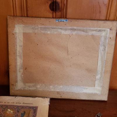2-222: Antique Religious (Catholic) Items (Lord's Supper Lot)