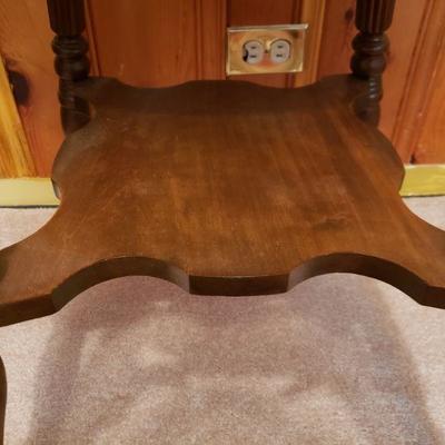 2-230: Antique Claw & Ball Foot Table 