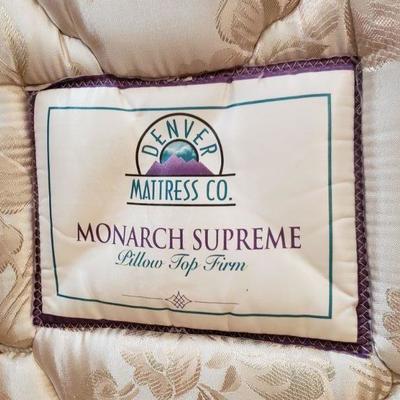 2-237: Queen Size Brass Bed