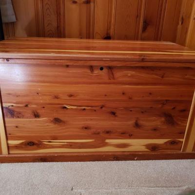 2-245: Vintage Cedar Chest 