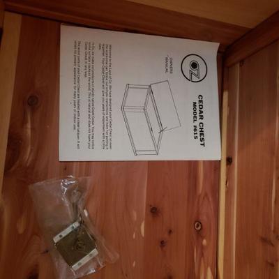 2-245: Vintage Cedar Chest 