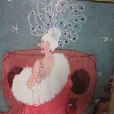 Lot 190 - Artist Signed Picture 18 1/2" x 14 1/2"