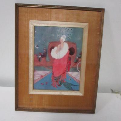 Lot 190 - Artist Signed Picture 18 1/2" x 14 1/2"