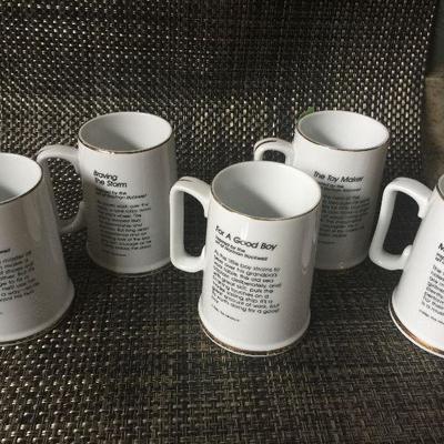 K1ab: Norman Rockwell 5 mugs